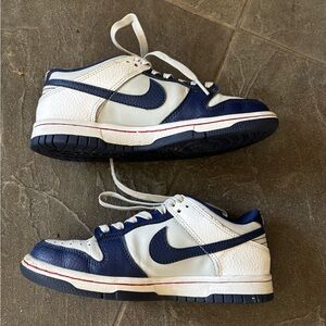 Nike Kids x NBA Dunk Low "75th Anniversary Brooklyn Nets" sneakers